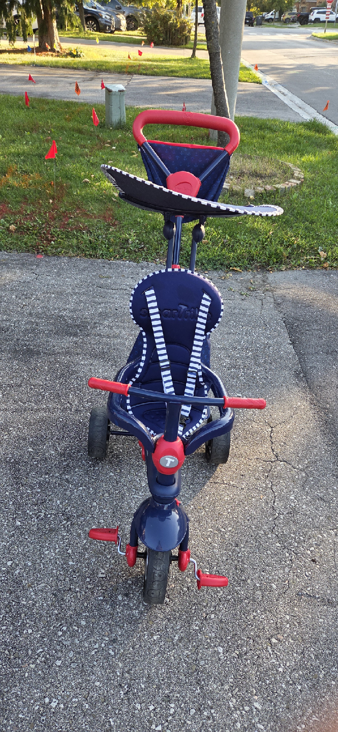 Smartrike Stroller Trike - Blue & Red - photo 2