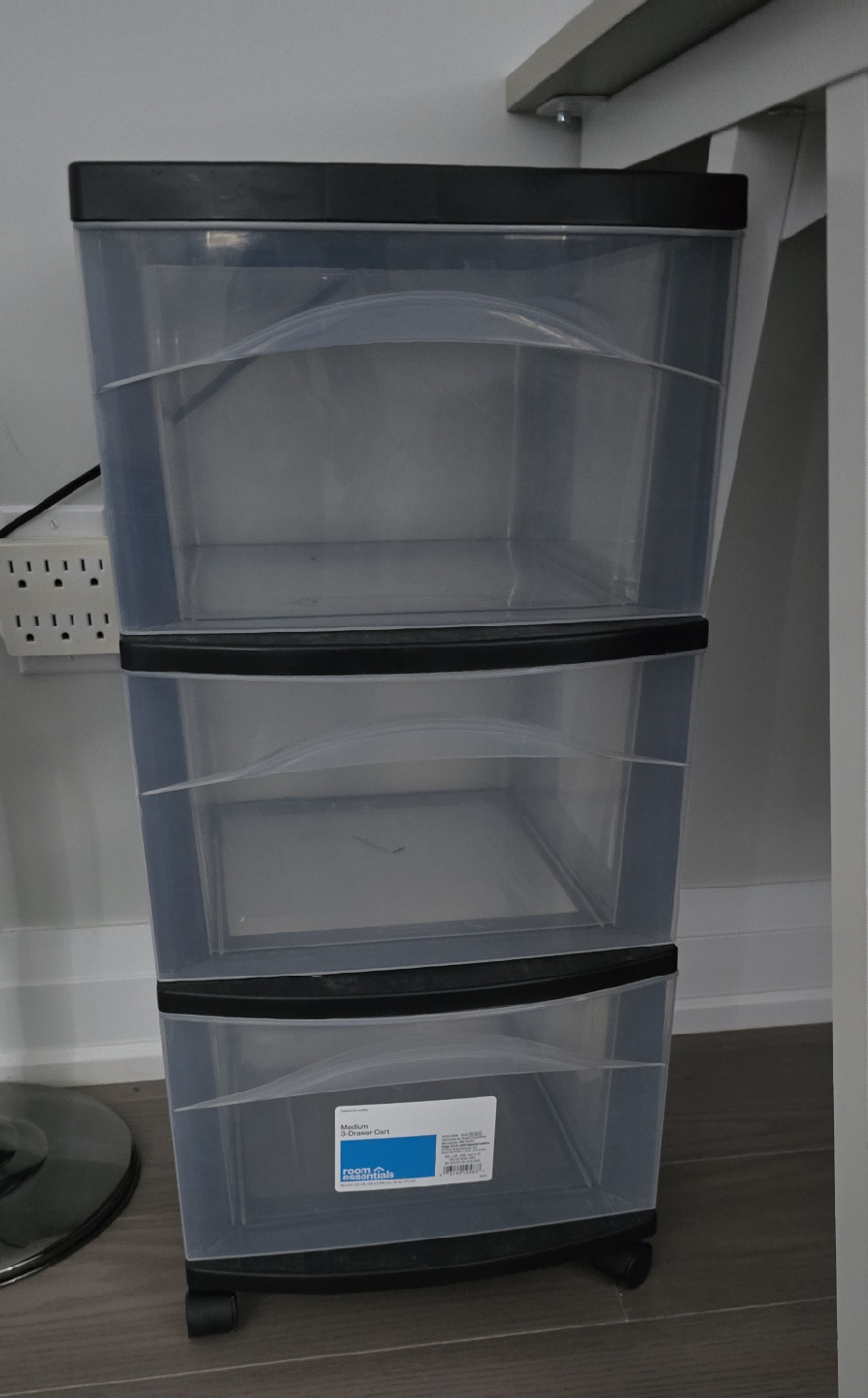 Room Essentials Medium 3-Drawer Cart