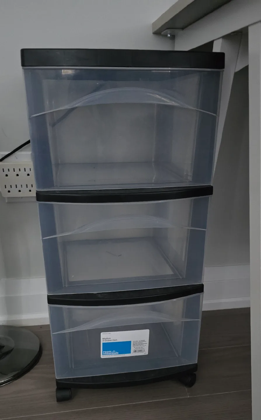 Room Essentials Medium 3-Drawer Cart thumbnail