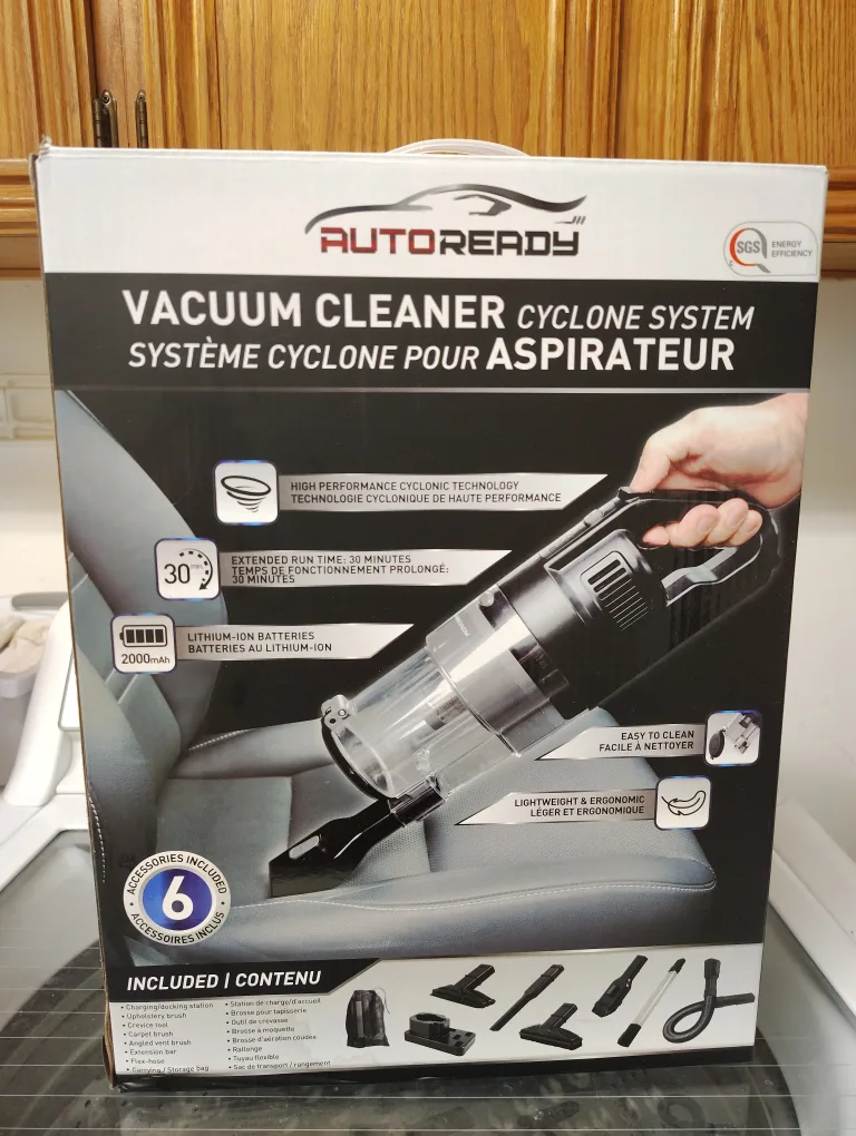 AUTOREADY Cyclone System Vacuum Cleaner - New in Box! thumbnail