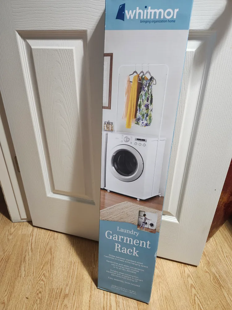 New Whitmor Laundry Garment Rack thumbnail