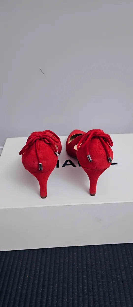 Franco Sarto Red Heels - Size 6 thumbnail
