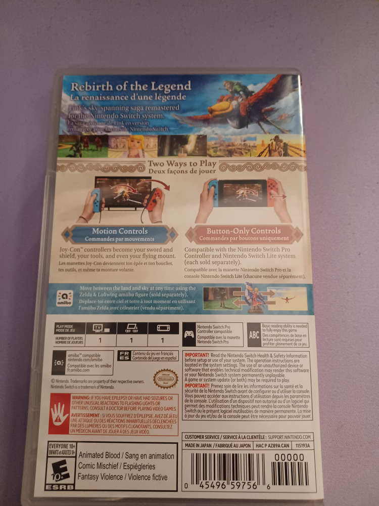 Legend of Zelda: Skyward Sword HD - Nintendo Switch - photo 2