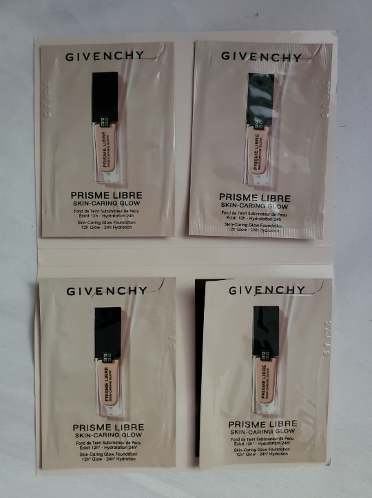 Givenchy Prisme Libre Skin-Caring Glow Foundation Samples