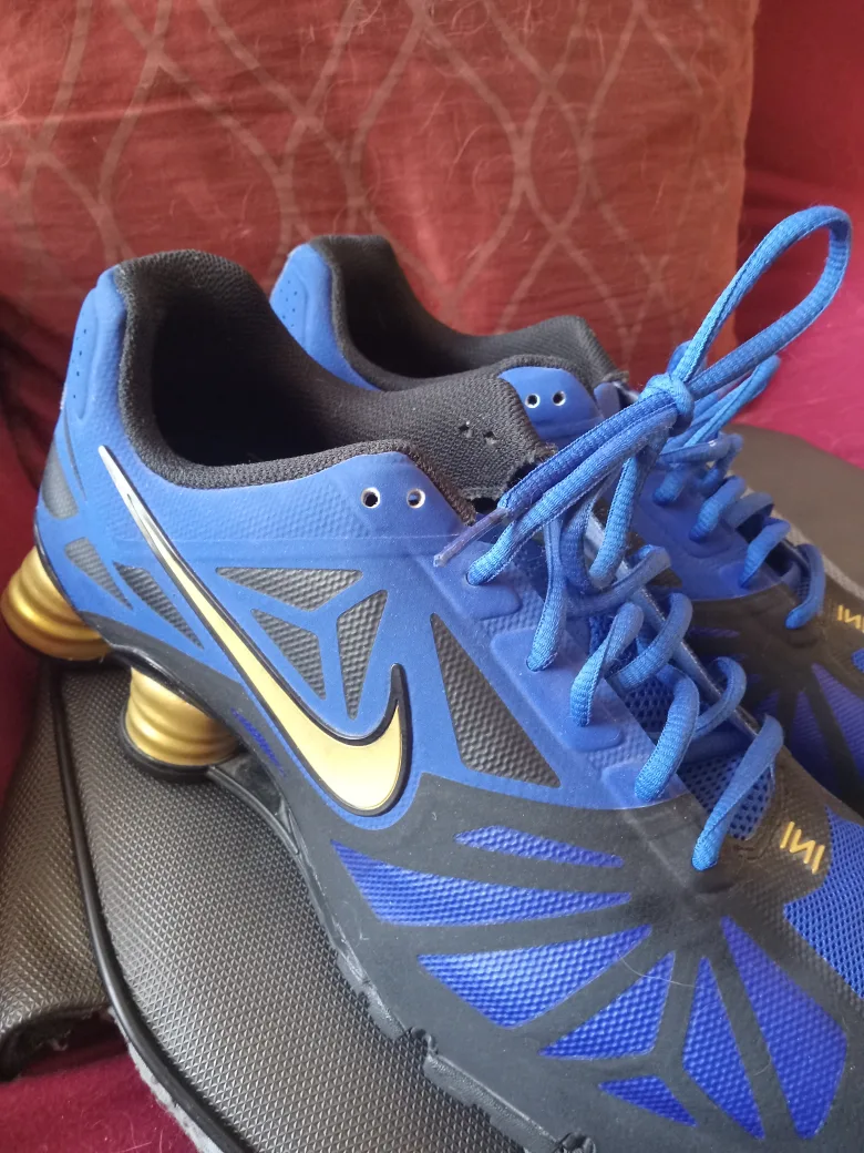 Nike Shox Running Shoes - Blue & Black image indicator(4)