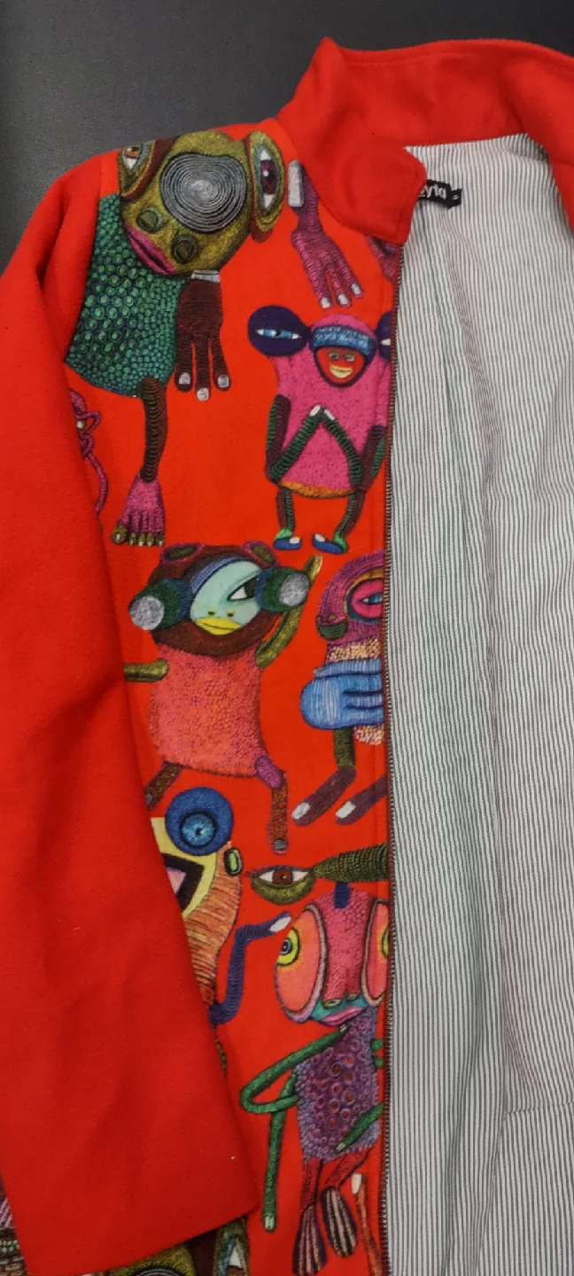 (NEW) Mayta Bauman Red Jacket (Waterproof fabric) image indicator(2)