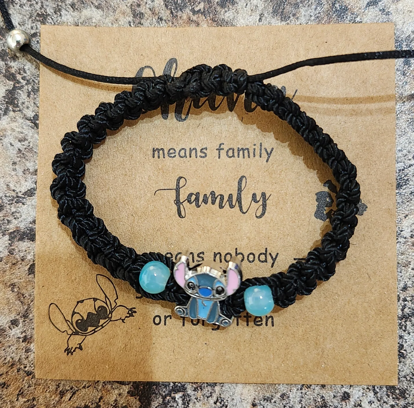 Ohana Stitch Bracelet thumbnail