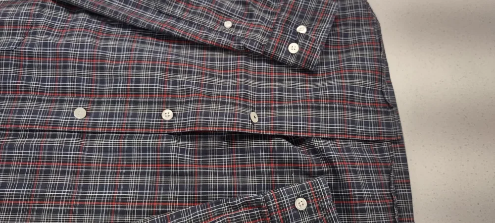 (NEW) Nautica Plaid Button-Down Shirt image indicator(4)