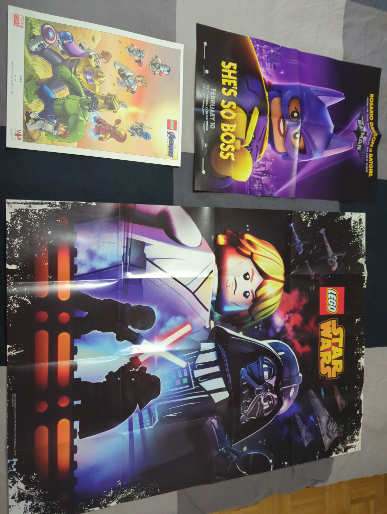 Lego Movie Posters - Avengers, Batgirl, Star Wars