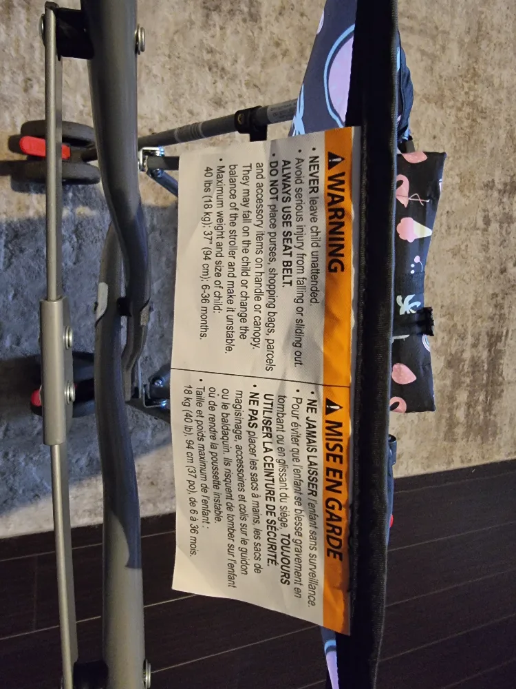 Umbrella Stroller - Flamingo Print image indicator(5)