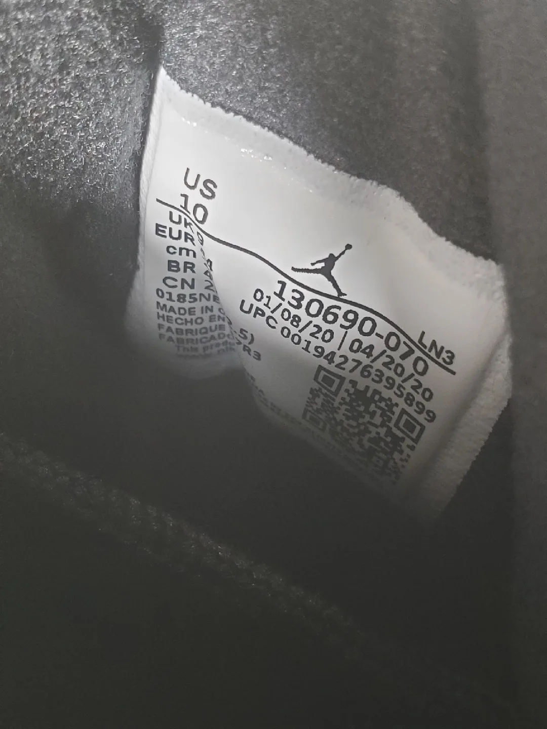 Jordan 12 Retro Black University Gold W/Box 130690-070 S 10 image indicator(5)