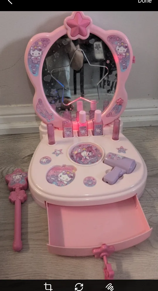 Hello Kitty Vanity Playset - Pink thumbnail