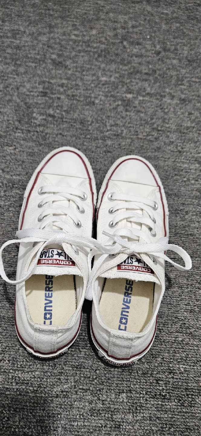 Womens White Converse - photo 2
