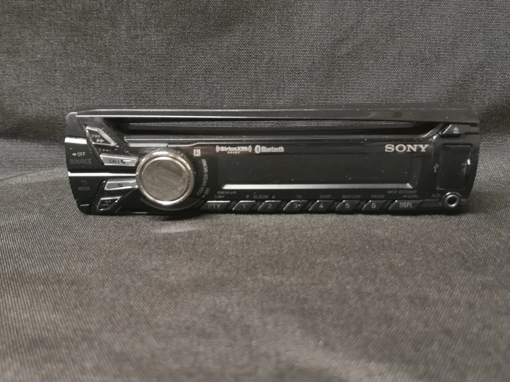 USB Sony MEX-BT3100P Faceplate, Bluetooth Car Stereo Deck image indicator(5)
