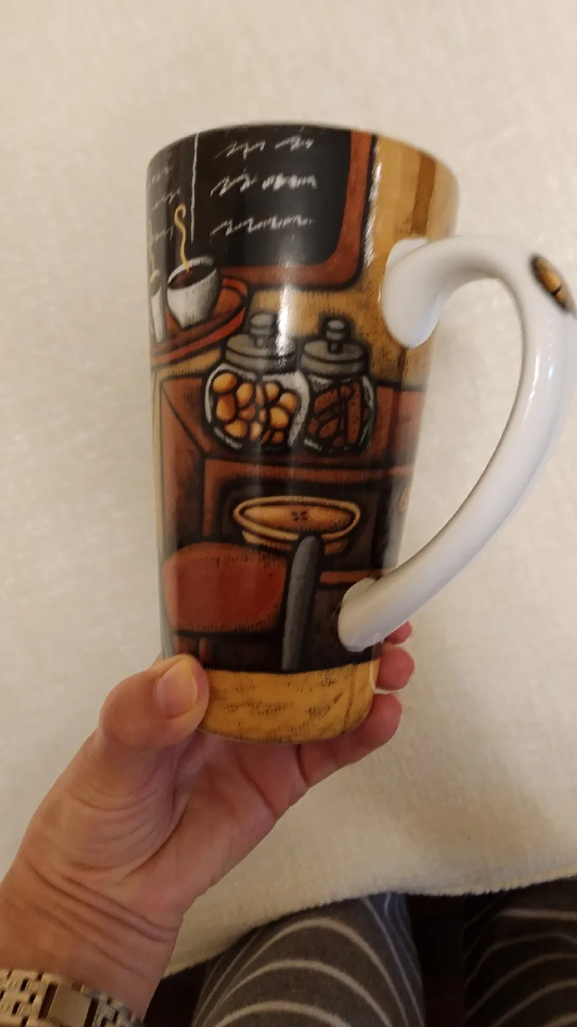 Tall Decorative Coffee Mug image indicator(4)