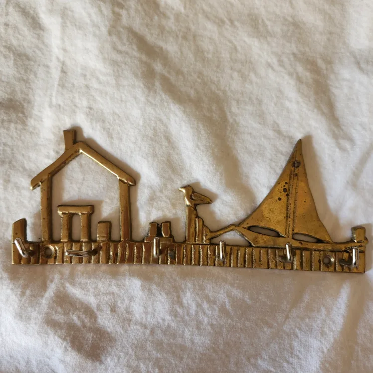 Vintage Brass Duck & Nautical Key Holders image indicator(4)