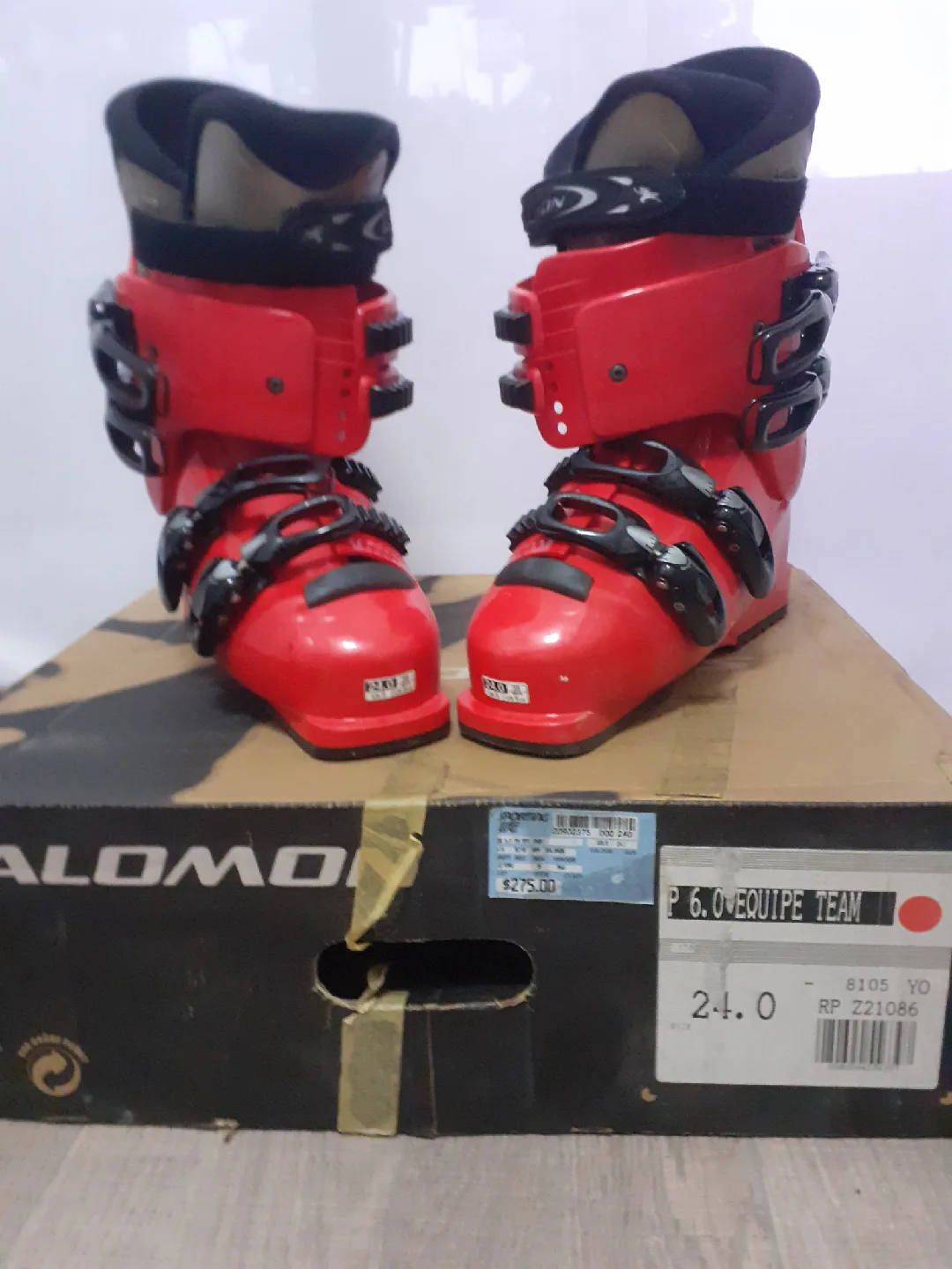 Salomon Equipe Team Ski Boots - US 5.5 thumbnail