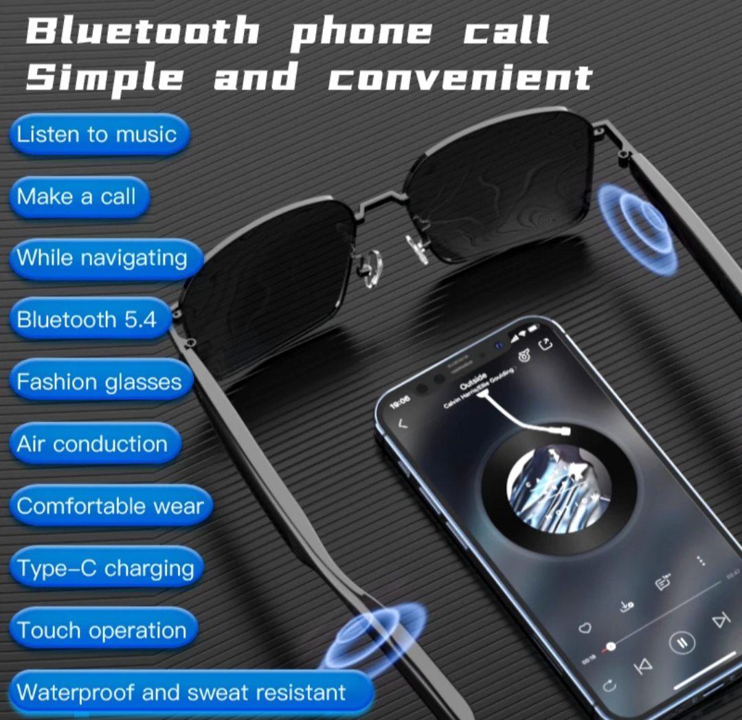Bluetooth 5.4 Audio Sunglasses - photo 4