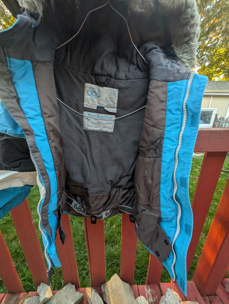 Boys sz small (7) West 49 winter coat image indicator(2)