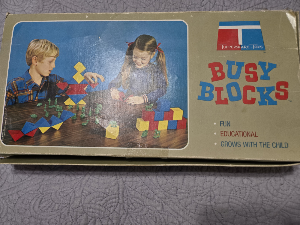 Tupperware Toys Busy Blocks
