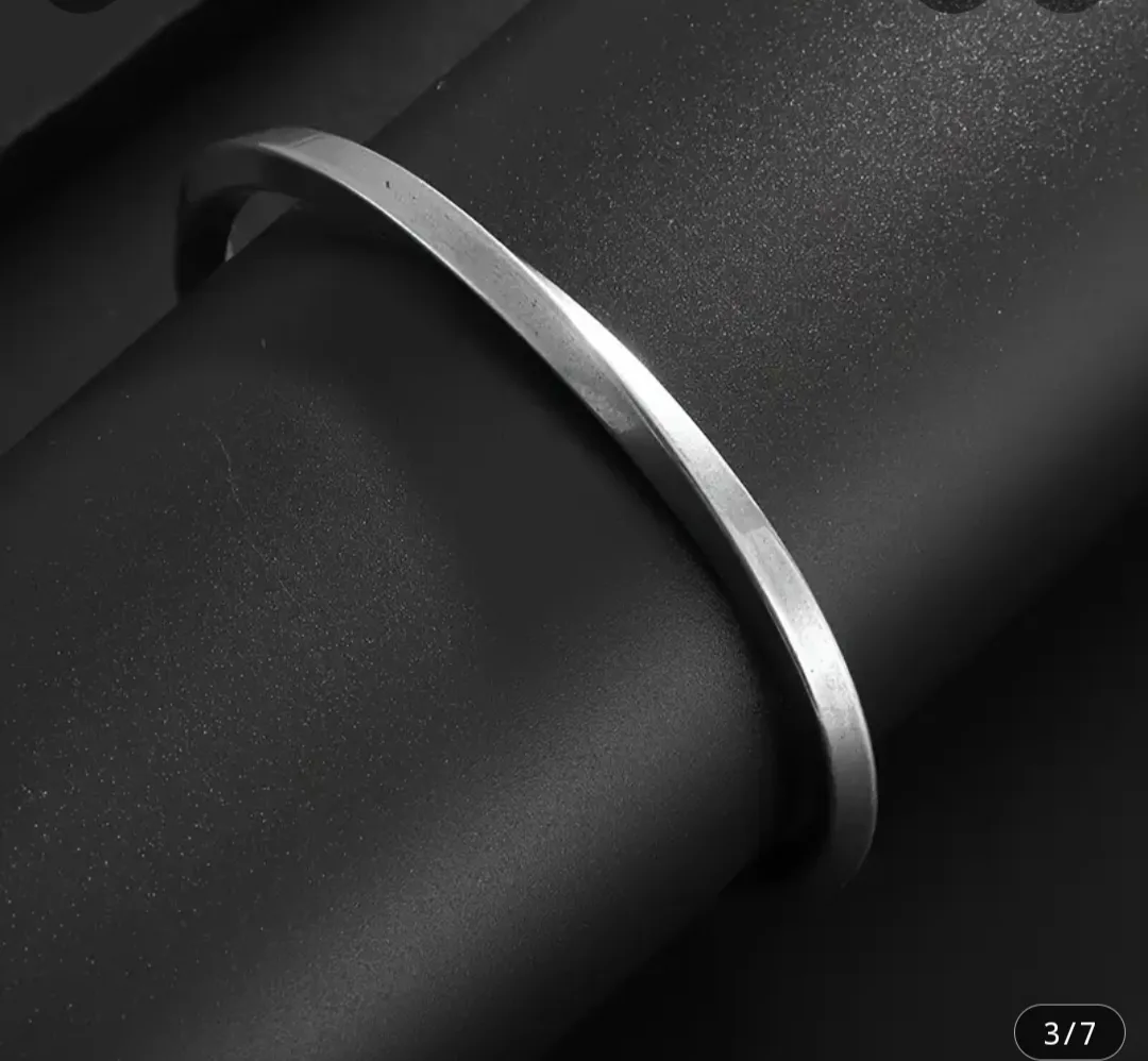 Silvery Morbis  Wrist  Bracelet - 2.3 in Diameter image indicator(2)