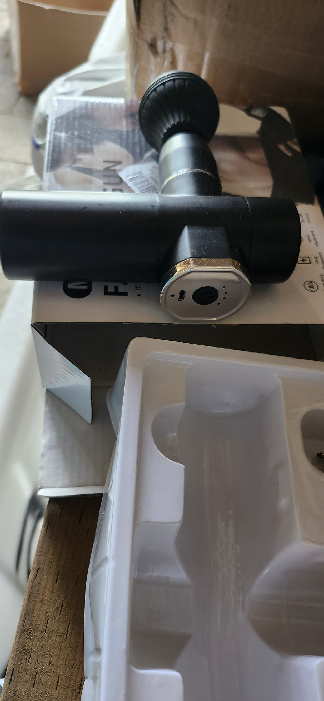 Massage cordless Gun, recharging