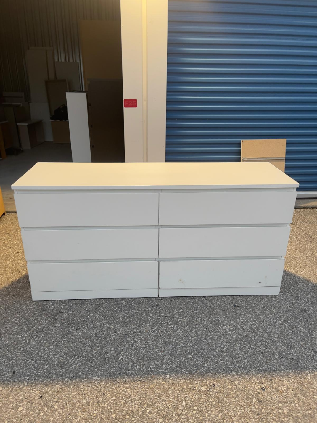 IKEA Malm 6-Drawer Dresser - White