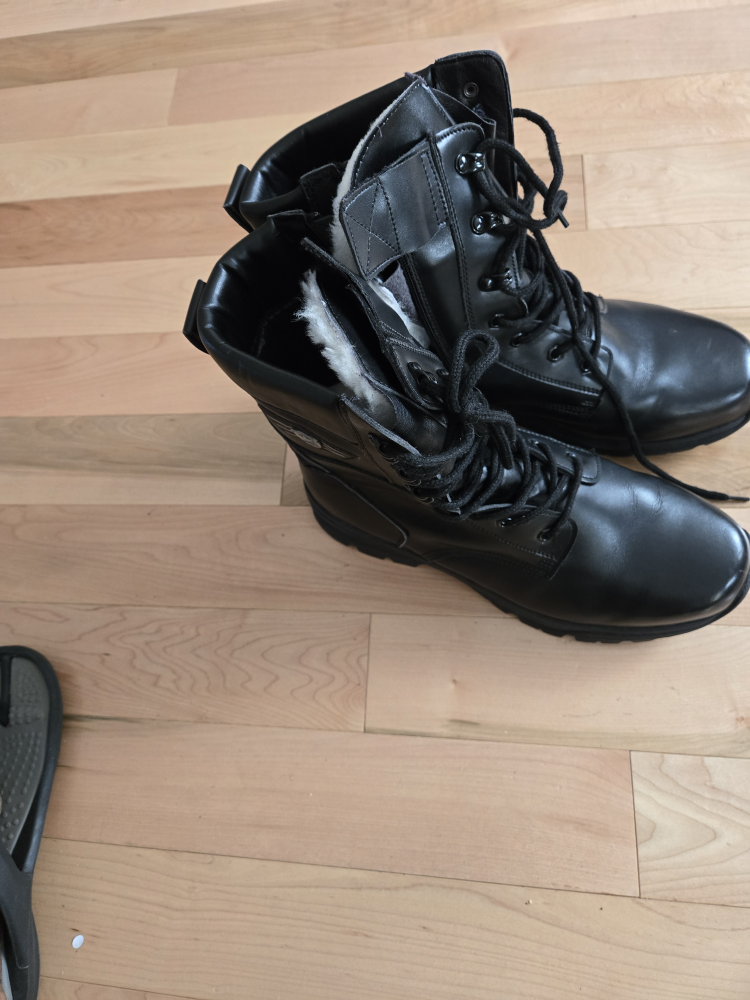 Man Black Winter Boots 9 - photo 4