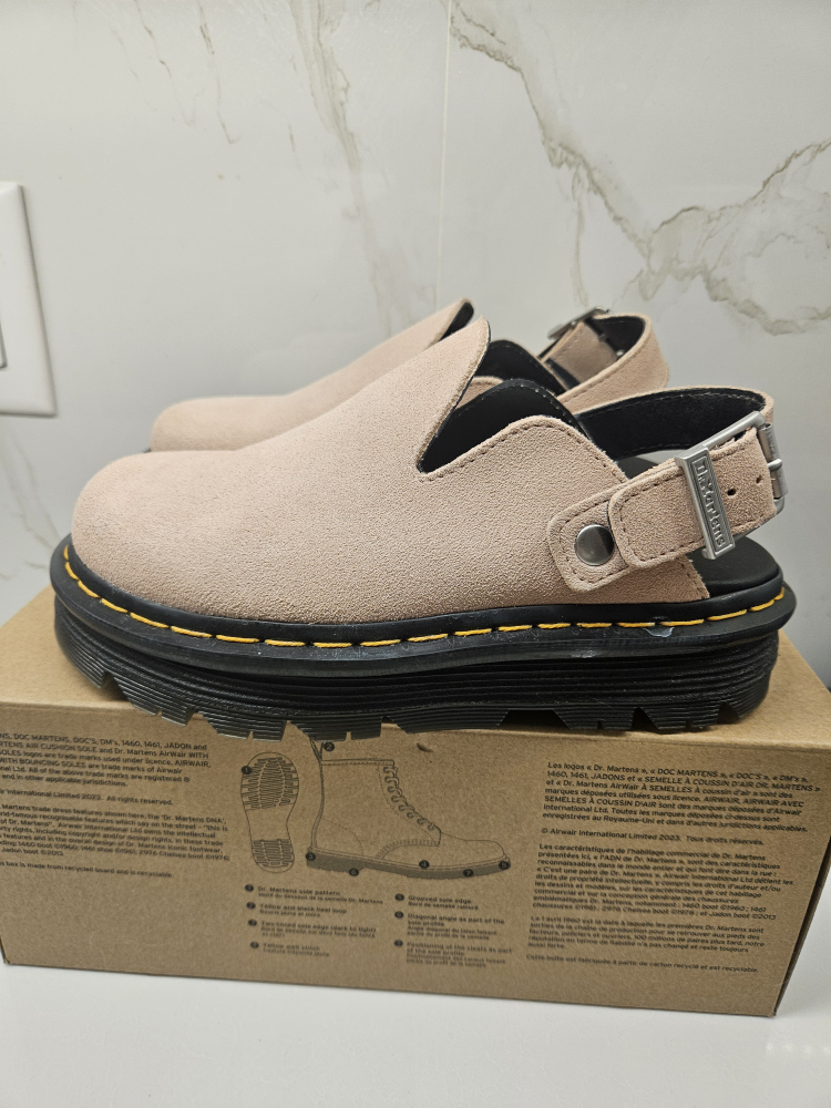 Dr. Martens Zebzag Mule - Powder Pink, Size 6 - photo 2