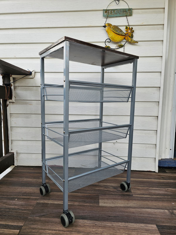 Metal Storage cart (trolley) - photo 4
