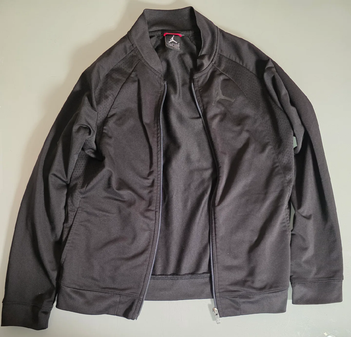 Jordan Black Track Jacket Size M thumbnail