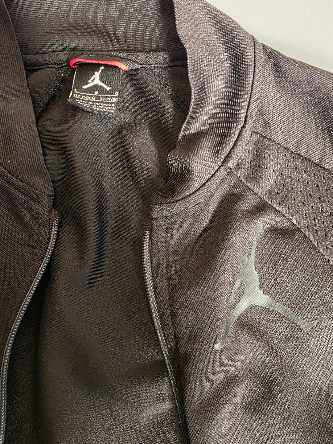 Jordan Black Track Jacket Size M - photo 2