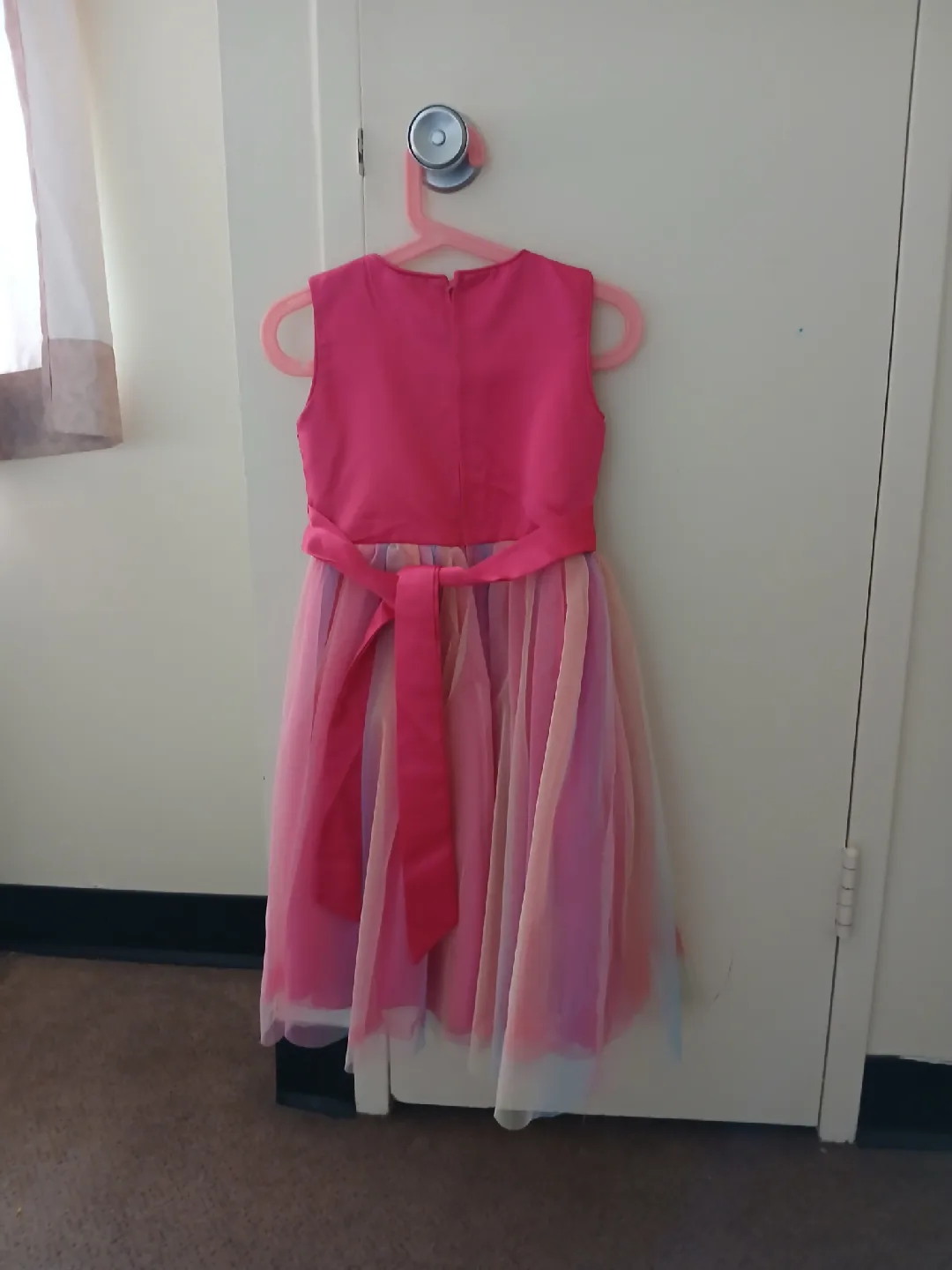 Girls' Pink Sequin Dress 5T image indicator(2)