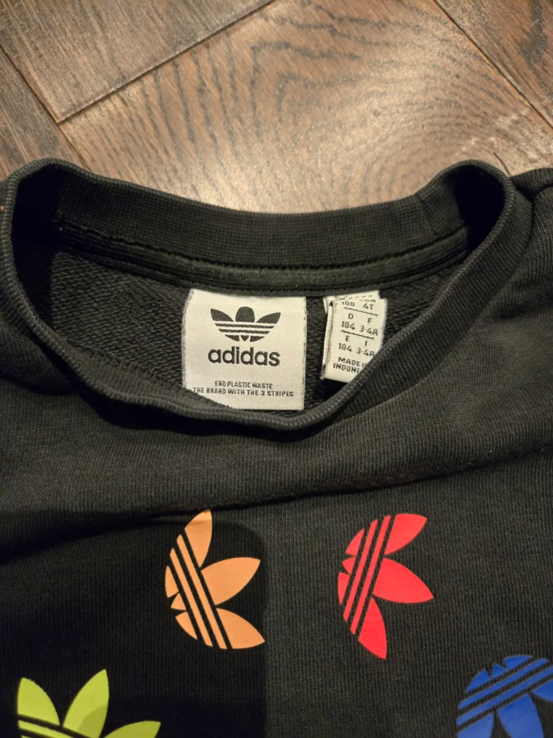 Adidas Kids Black Tracksuit Size 4T image indicator(2)