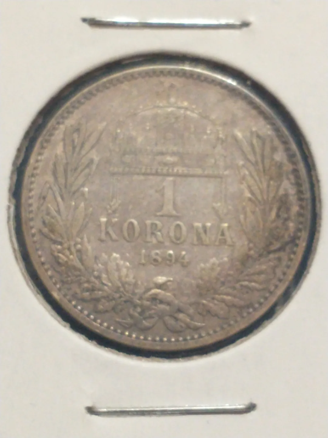 VF 1894 Hungary korona coin KM #484 image indicator(2)