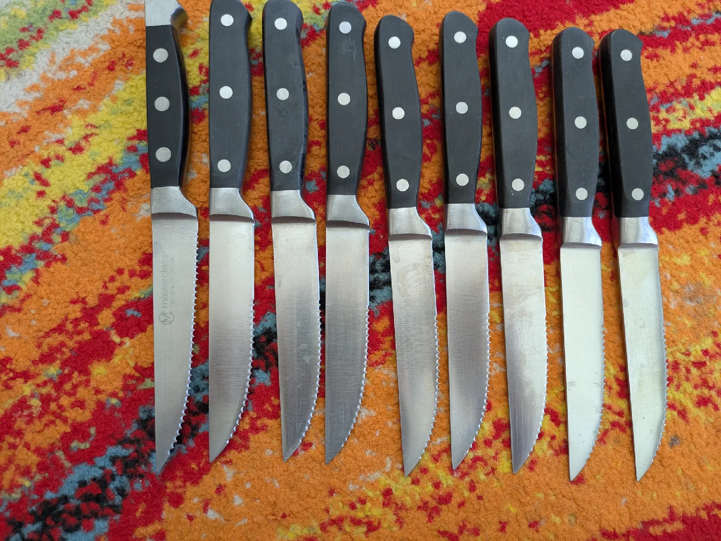 Masterclass Premium Collection Steak Knives (Set of 9) thumbnail