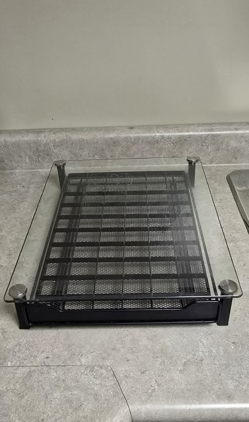 Black Coffee Pod Drawer with Glass Top - photo 2