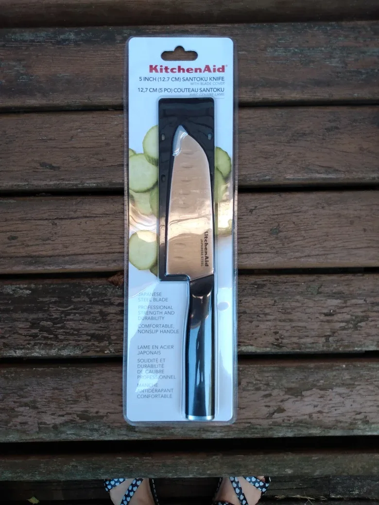NEW Kitchen Aid Santoku Knife thumbnail