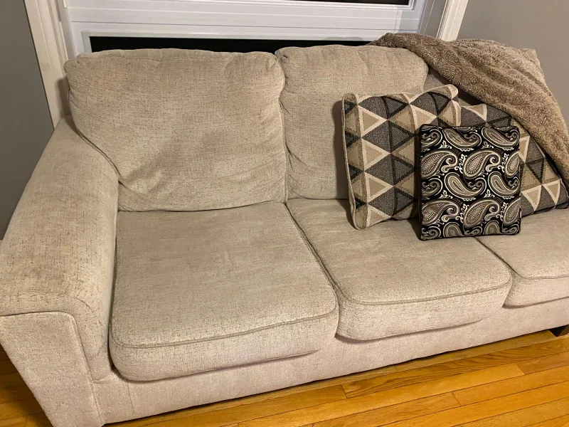 Sectional Sofa - 111" x 90" Beige image indicator(5)