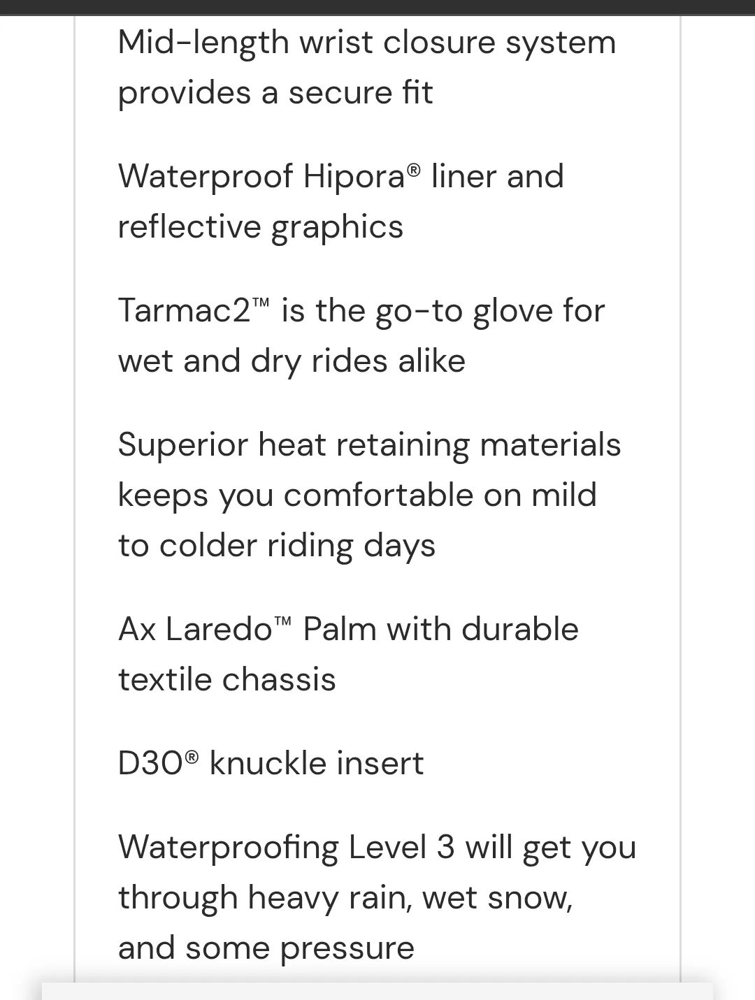 2 Brand New ICON GLOVE TARMAC2 Motorcycle Gloves $80 Pair image indicator(3)