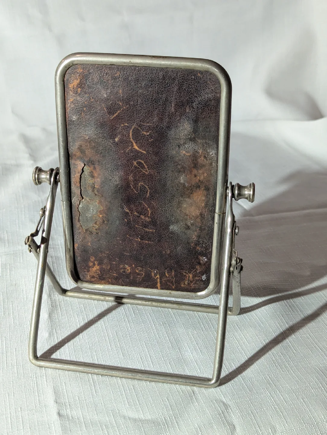 Vintage Travel Barber Mirror image indicator(2)