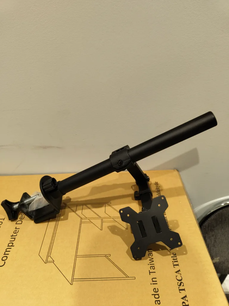Computer Desk single Monitor Mount arm thumbnail