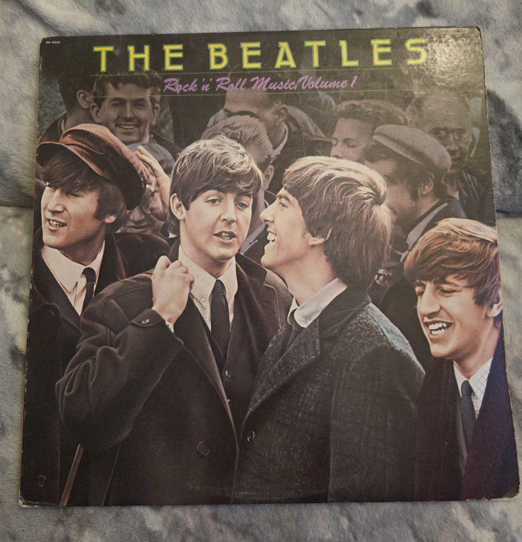 The Beatles Rock 'n' Roll Music Volume 1 Vinyl Record 1976