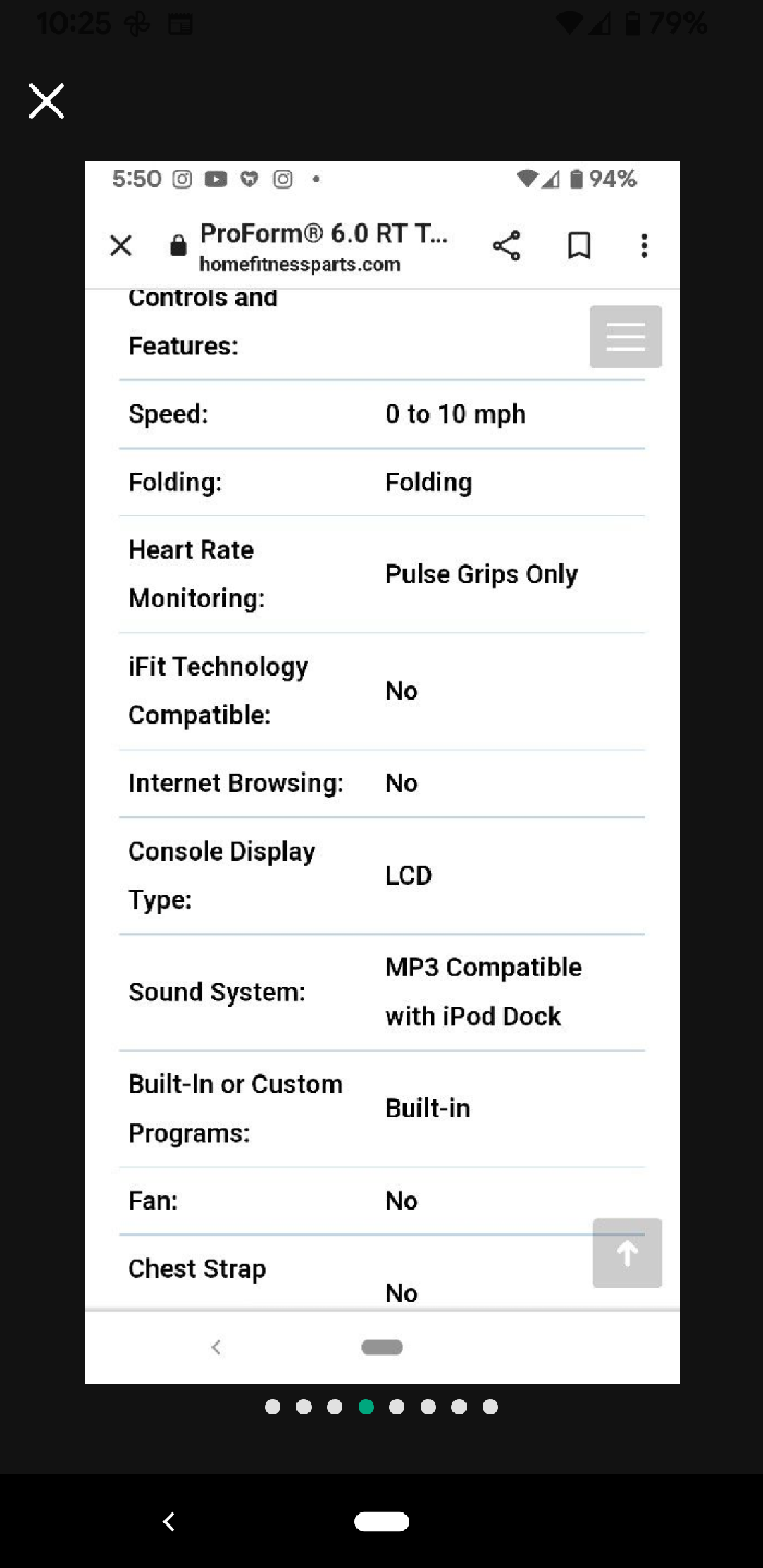 Proform 6.0 RT Treadmill - photo 4