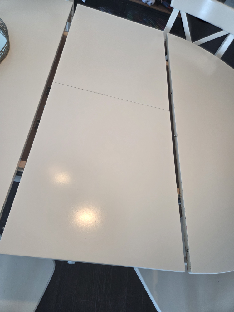 Extendable Dining Table with 4 Chairs - photo 4
