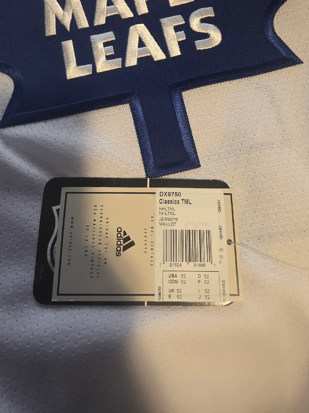 Toronto Maple Leafs Salming #21 Adidas Jersey Size 52 image indicator(3)