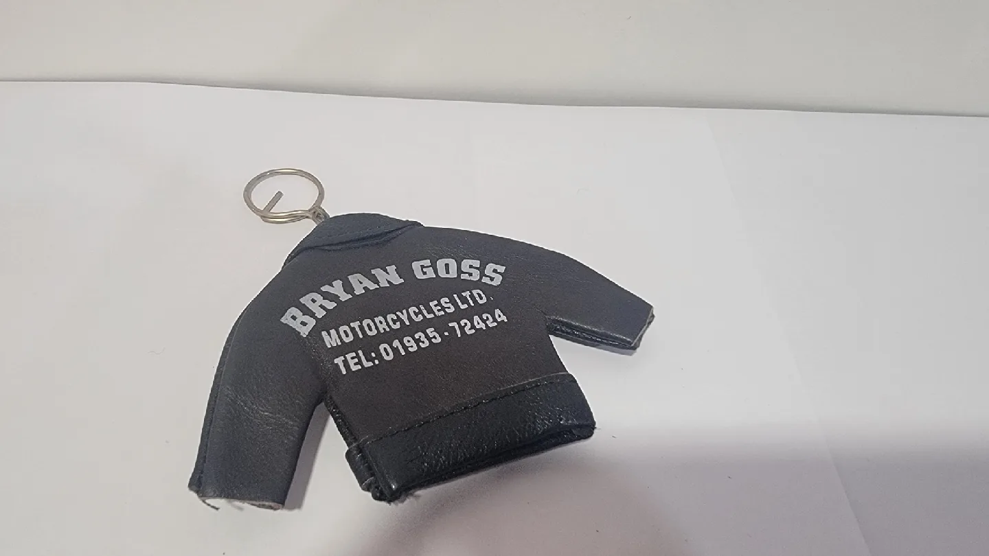 Bryan Goss Motorcycle Jacket Keychain image indicator(2)
