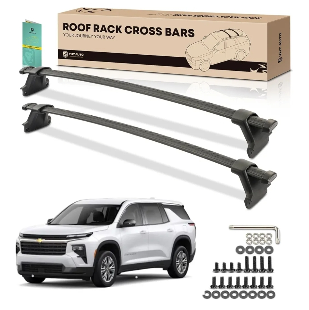 YHTAUTO Roof Rack Cross Bars – Fits Chevrolet Traverse 2022–2023