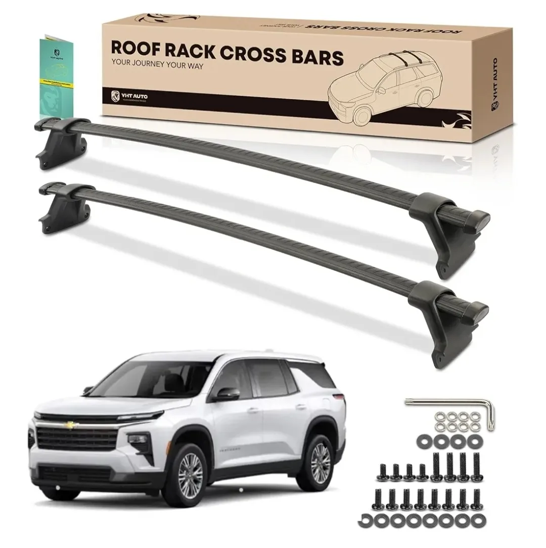 YHTAUTO Roof Rack Cross Bars – Fits Chevrolet Traverse 2022–2023 thumbnail