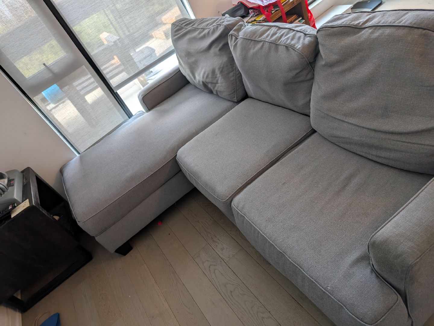 grey sectional